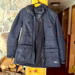 Black LL Bean women’s jacket